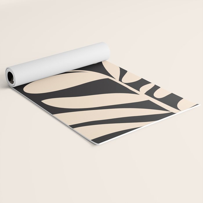 Abstract Plant 3/4 Yoga Mat Gallery Image 2