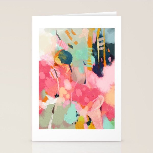 spring moon earth garden Stationery Card Gallery Image 2