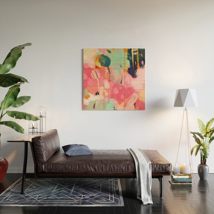 spring moon earth garden Wood Wall Art Gallery Image 2