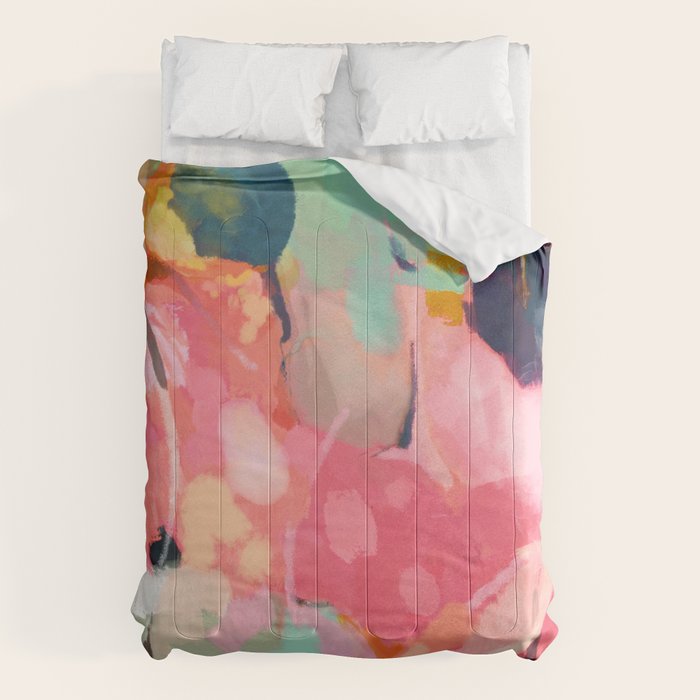 spring moon earth garden Comforter Gallery Image 6