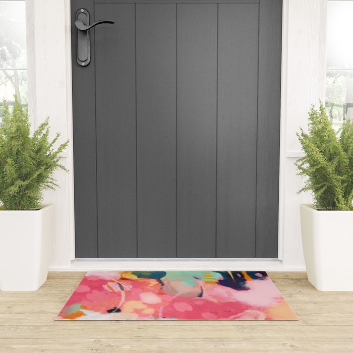 spring moon earth garden Welcome Mat Gallery Image 3
