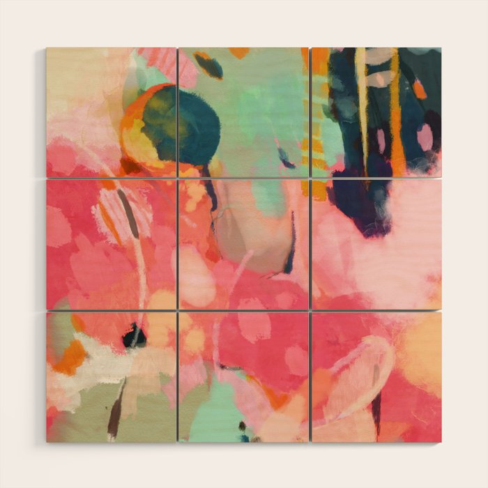 spring moon earth garden Wood Wall Art Gallery Image 1