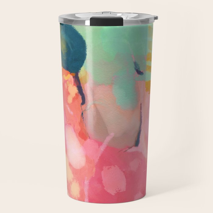 spring moon earth garden Travel Mug Gallery Image 1