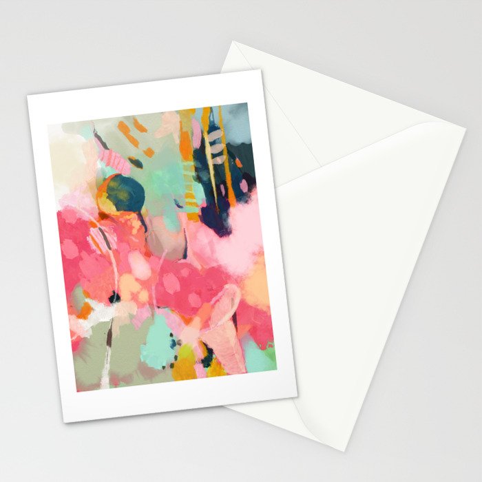 spring moon earth garden Stationery Card Gallery Image 2