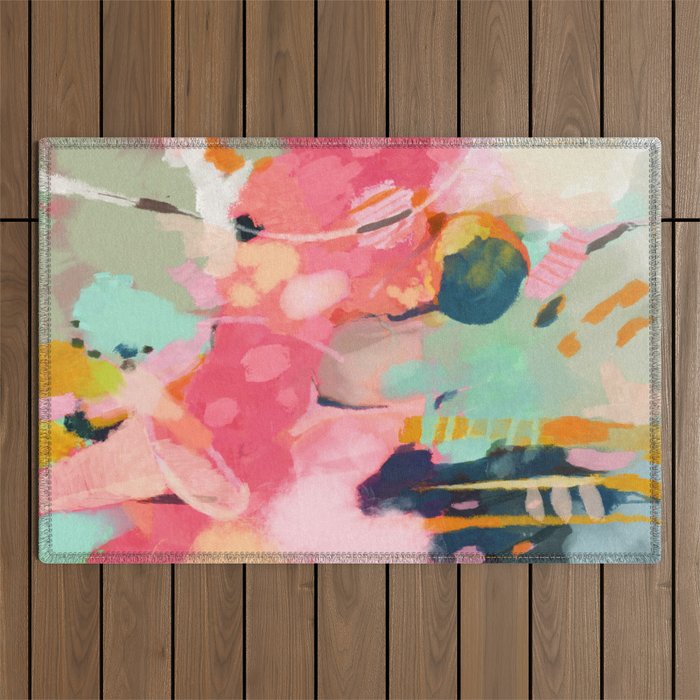spring moon earth garden Outdoor Rug Gallery Image 1