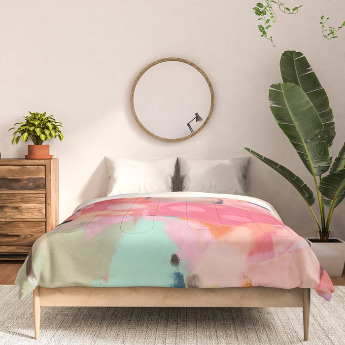 spring moon earth garden Comforter Gallery Image 3