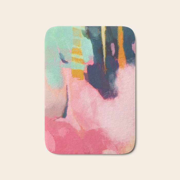 spring moon earth garden Bath Mat Gallery Image 1