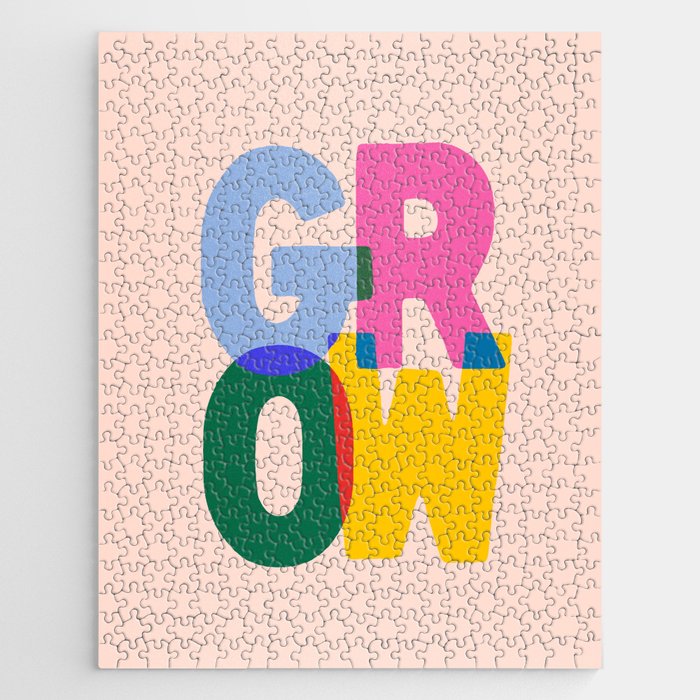 Grow: Peach Edition Jigsaw Puzzle Gallery Image 1
