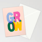 Grow: Peach Edition Stationery Card Gallery Image 2