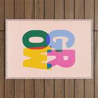 Grow: Peach Edition Outdoor Rug Gallery Image 1