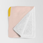 Grow: Peach Edition Throw Blanket Gallery Image 3