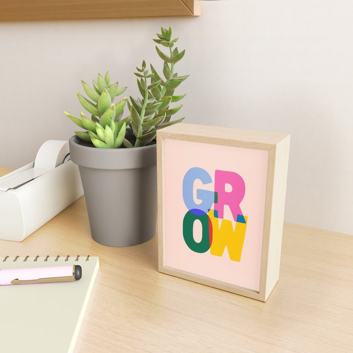 Grow: Peach Edition Mini Art Print Gallery Image 2