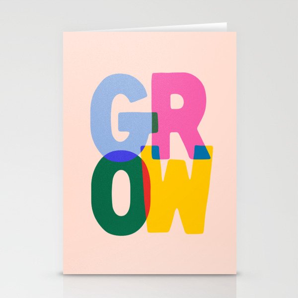 Grow: Peach Edition Stationery Card Gallery Image 2