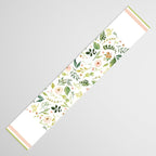 Botanical Spring Flowers Table Runner Gallery Image 3