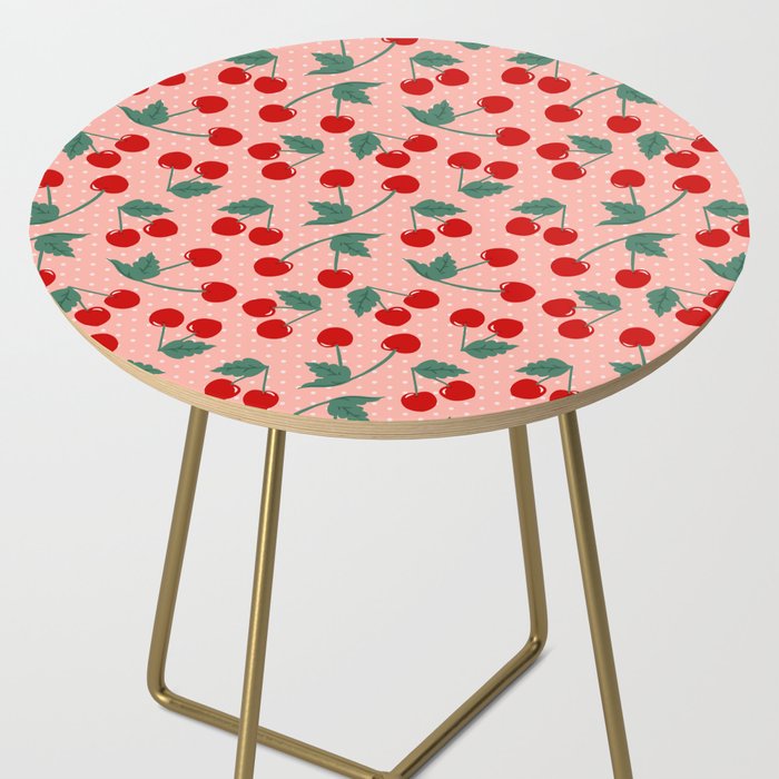 Cherry Kitsch on Pink Side Table Gallery Image 2