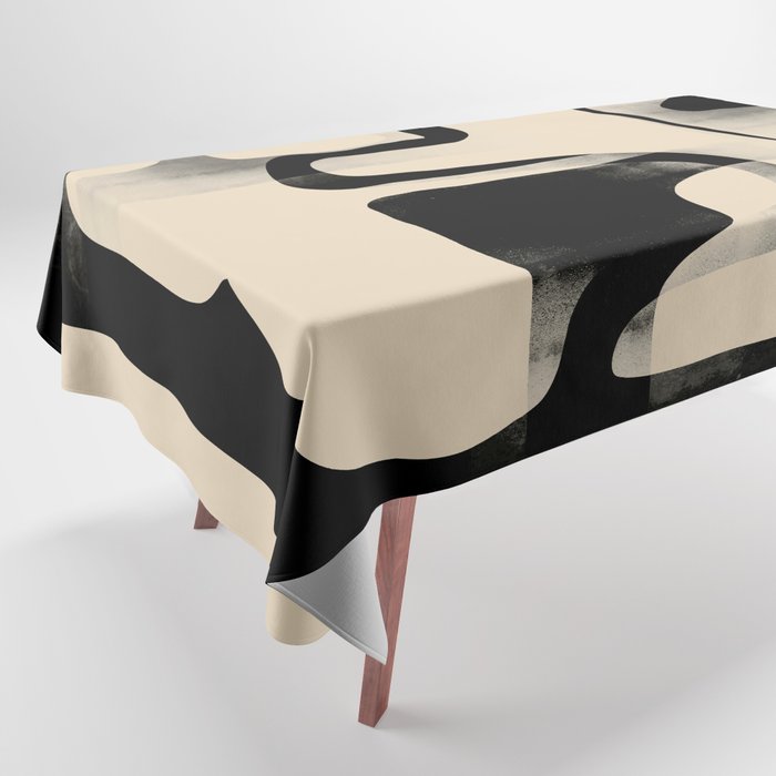 Modern Abstract Shapes 98 Tablecloth Gallery Image 1