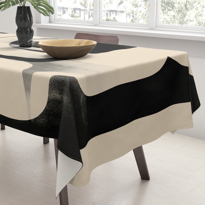 Modern Abstract Shapes 98 Tablecloth Gallery Image 3