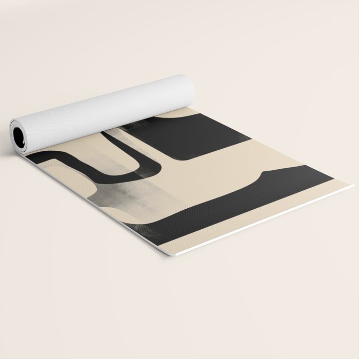 Modern Abstract Shapes 98 Yoga Mat Gallery Image 2