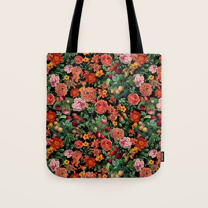 Magical Garden Night Tote Bag Gallery Image 1