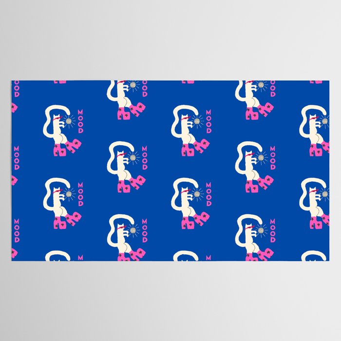 Mood Cat Tablecloth Gallery Image 2