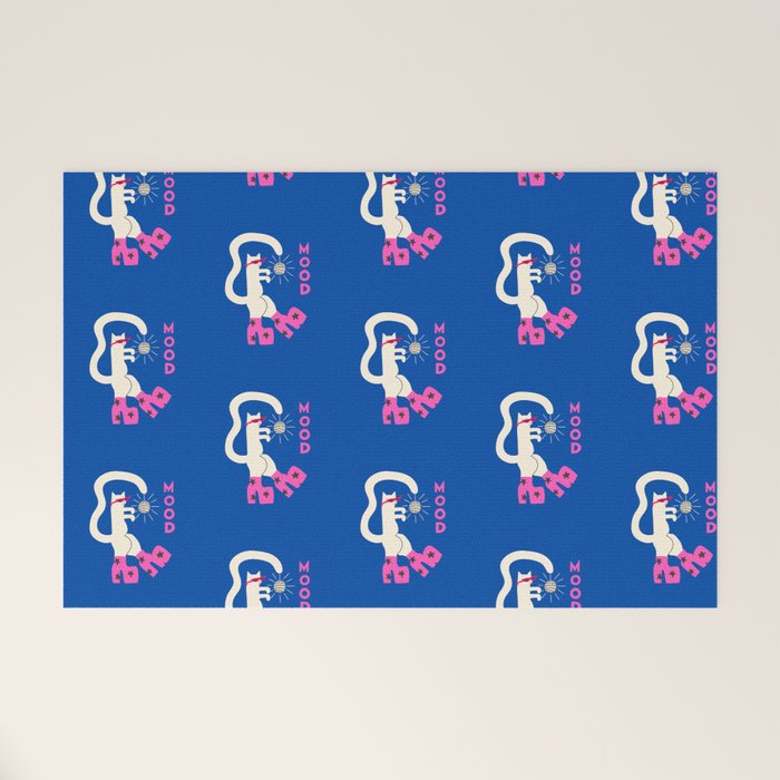 Mood Cat Welcome Mat Gallery Image 1