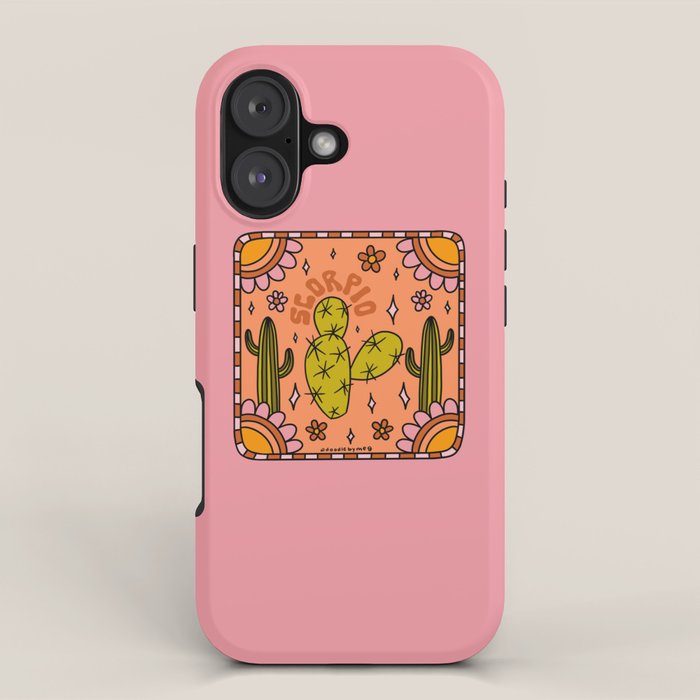 Scorpio Cactus iPhone Case Gallery Image 1