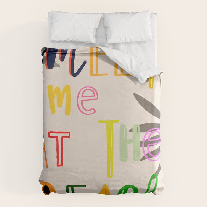 Meet Me at the Beach 2 Duvet Cover Gallery Image 1