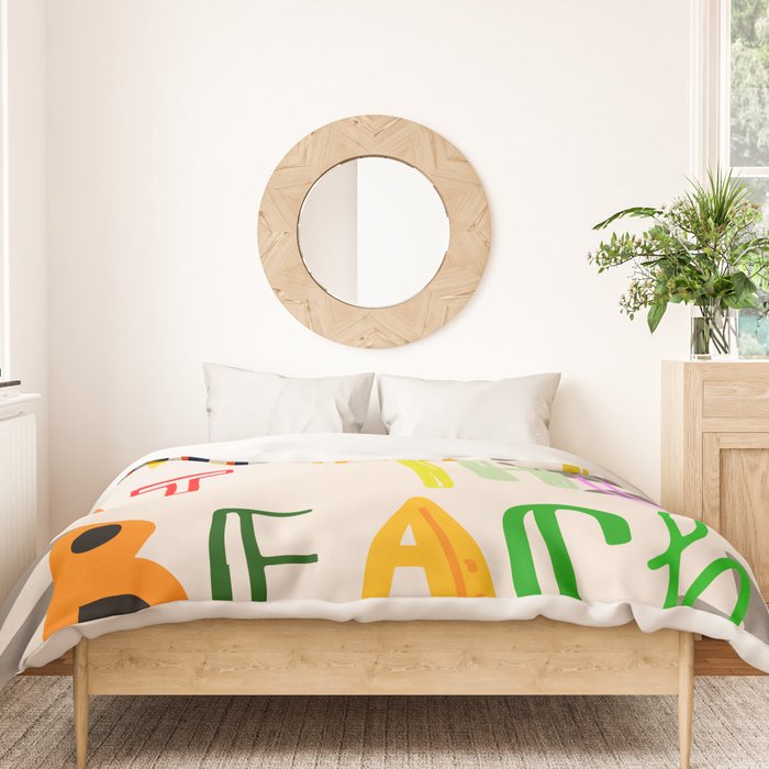Meet Me at the Beach 2 Duvet Cover Gallery Image 3