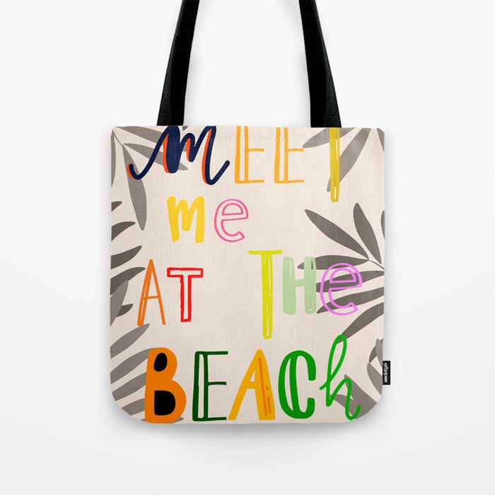 Meet Me at the Beach 2 Tote Bag Gallery Image 1