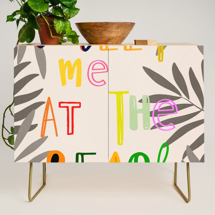 Meet Me at the Beach 2 Credenza Gallery Image 1