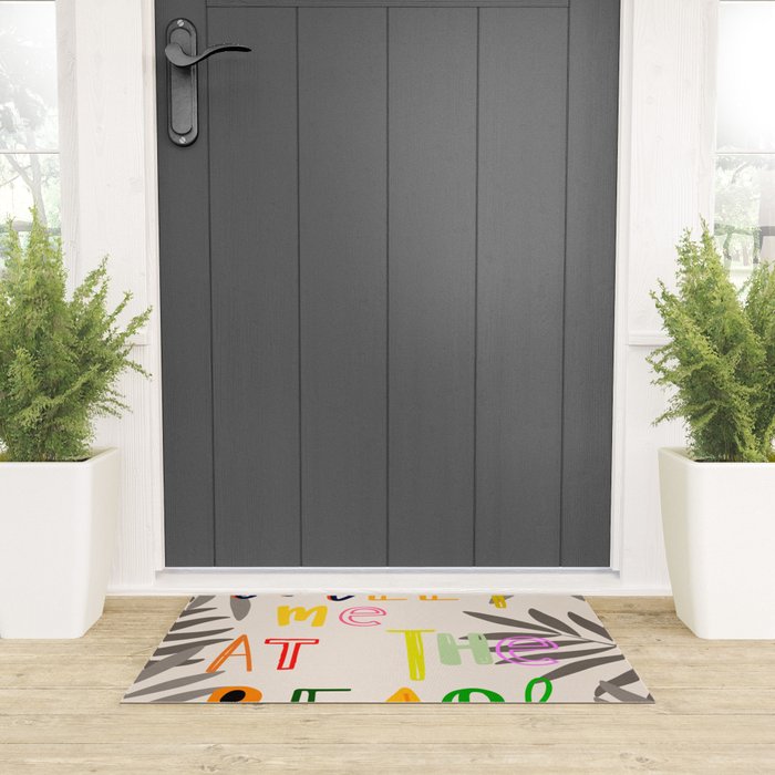 Meet Me at the Beach 2 Welcome Mat Gallery Image 3