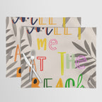 Meet Me at the Beach 2 Placemat Gallery Image 1
