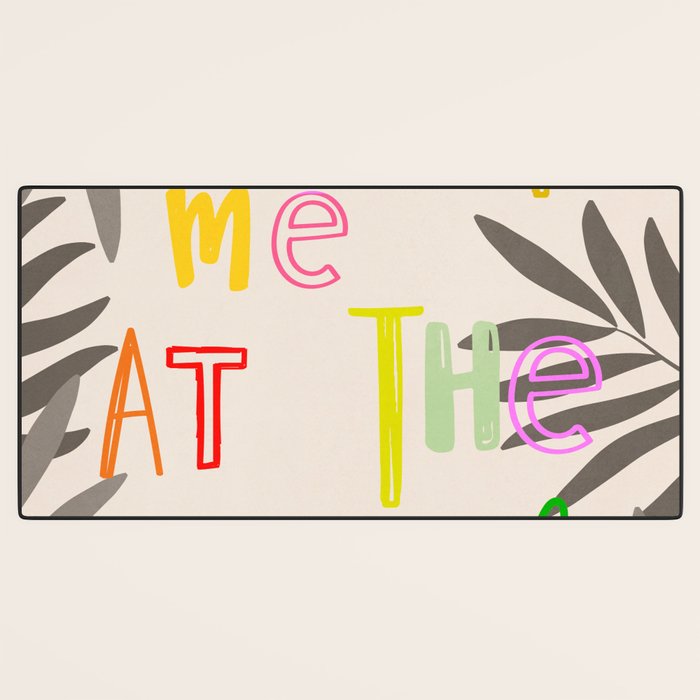 Meet Me at the Beach 2 Desk Mat Gallery Image 3