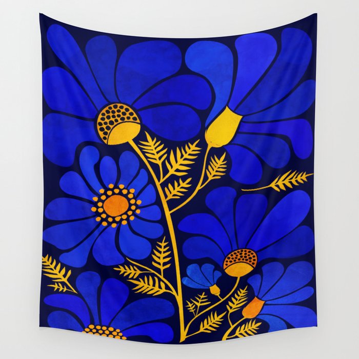 Wildflower Garden Wall Tapestry Gallery Image 4