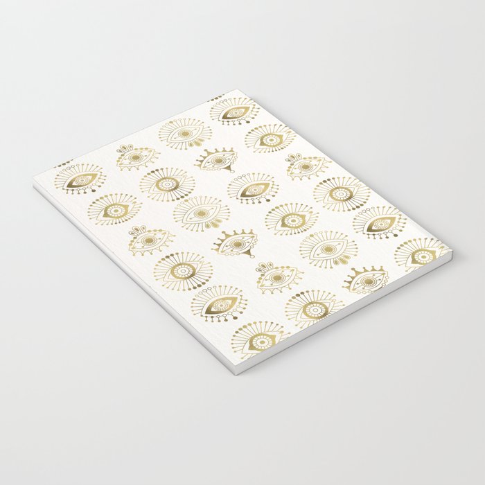 Evil Eyes - Gold Palette Notebook Gallery Image 3