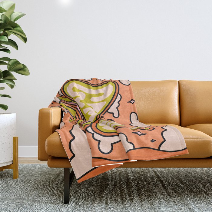 Gemini Butterfly Throw Blanket Gallery Image 1
