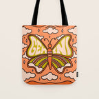 Gemini Butterfly Tote Bag Gallery Image 1