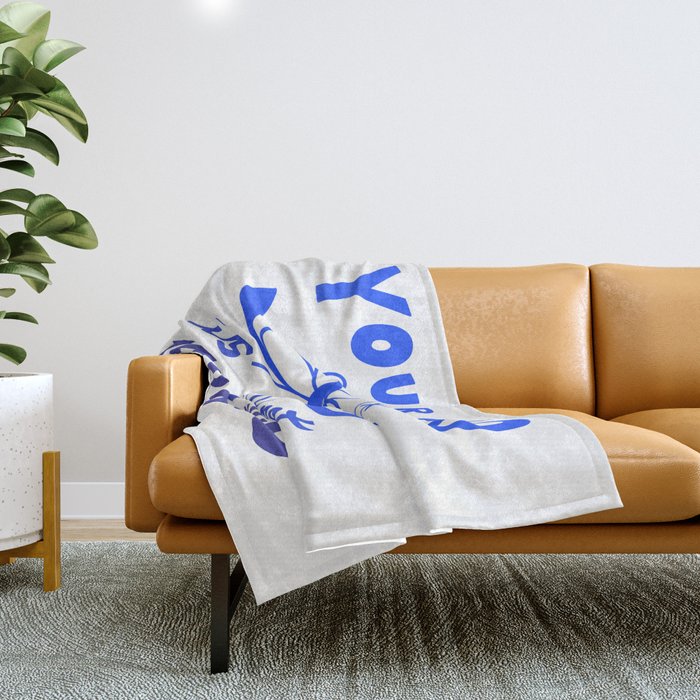 Your Ego Is Not Your Amigo (Light) Throw Blanket