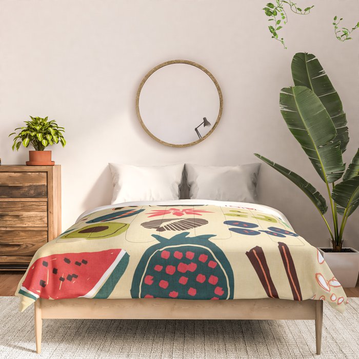 Fruit and Spice Rack Comforter Gallery Image 3