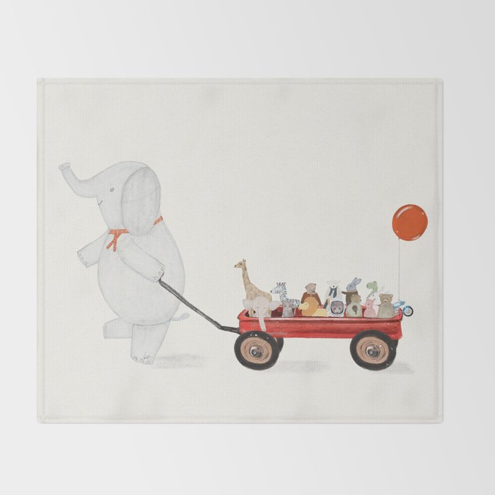 little toys Throw Blanket Gallery Image 2