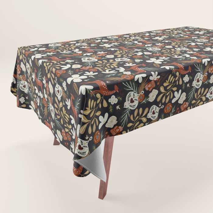 Christmas holiday night III Tablecloth Gallery Image 1