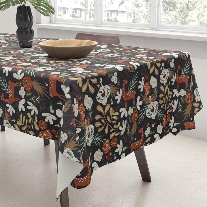 Christmas holiday night III Tablecloth Gallery Image 3