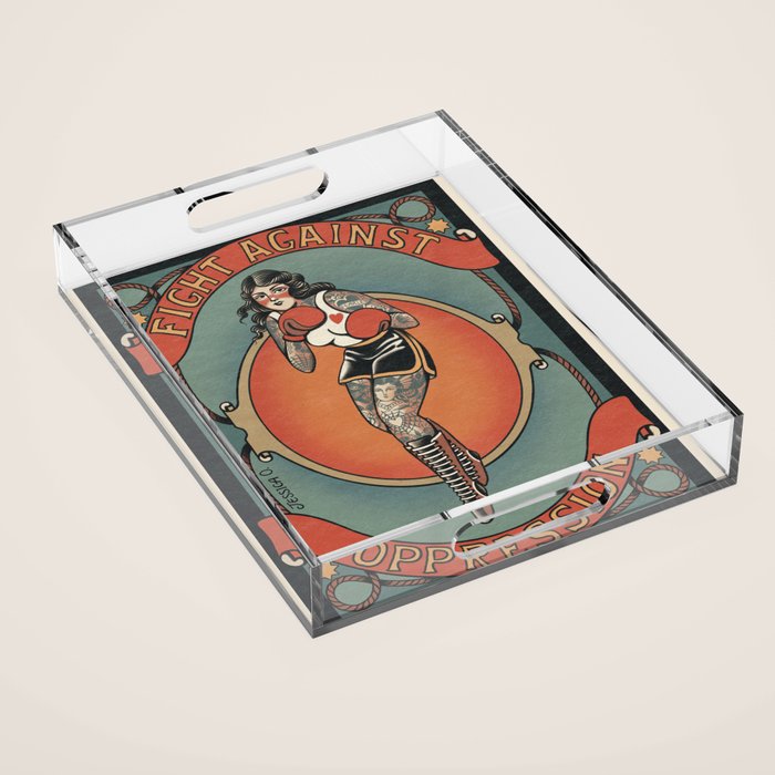Fighter Acrylic Tray Gallery Image 1