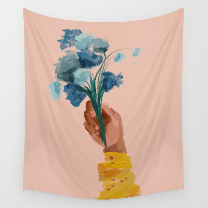 The Floral Feeling Wall Tapestry Gallery Image 4