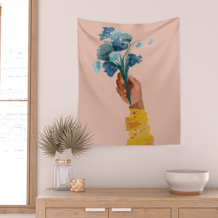 The Floral Feeling Wall Tapestry Gallery Image 2