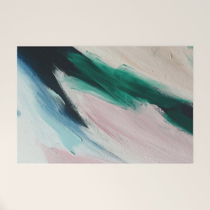 Abstract Oil Painting No. 47 Welcome Mat Gallery Image 1