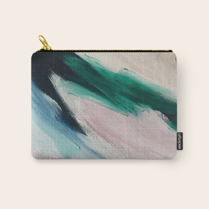 Abstract Oil Painting No. 47 Carry All Pouch Gallery Image 1