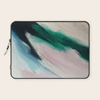 Abstract Oil Painting No. 47 Laptop Sleeve Gallery Image 1