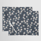 Daisy Florals on Navy Placemat Gallery Image 1