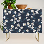 Daisy Florals on Navy Credenza Gallery Image 1